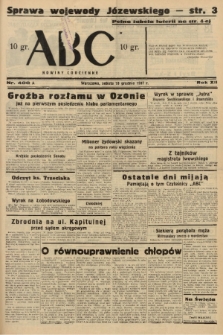 ABC : nowiny codzienne. 1937, nr 400 A |PDF|