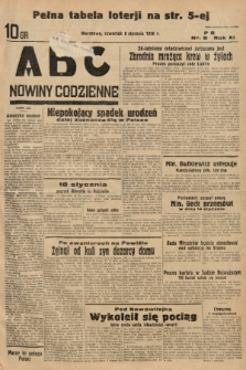 ABC : nowiny codzienne. 1936, nr 8 |PDF|
