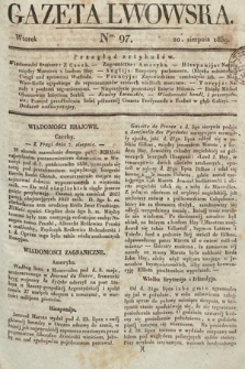 Gazeta Lwowska. 1839, nr 97