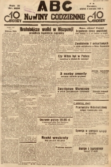 ABC : nowiny codzienne. 1936, nr 222 |PDF|
