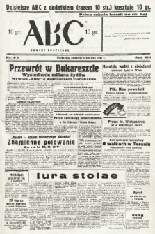 ABC : nowiny codzienne. 1938, nr 9 A |PDF|