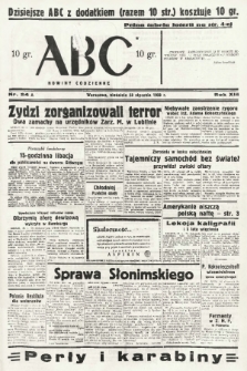 ABC : nowiny codzienne. 1938, nr 24 A |PDF|