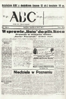 ABC : nowiny codzienne. 1938, nr 96 A |PDF|