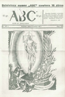 ABC : nowiny codzienne. 1938, nr 117 A |PDF|
