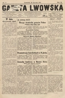 Gazeta Lwowska. 1931, nr 17