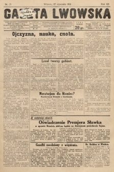 Gazeta Lwowska. 1931, nr 21