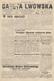 Gazeta Lwowska. 1931, nr 34