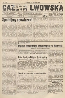 Gazeta Lwowska. 1931, nr 47