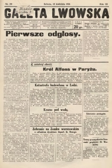 Gazeta Lwowska. 1931, nr 89