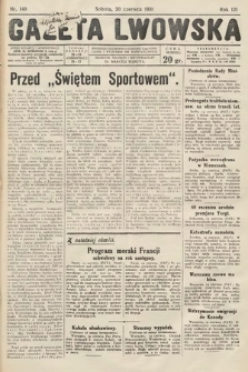 Gazeta Lwowska. 1931, nr 140