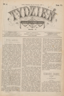 Tydzień Literacki, Artystyczny, Naukowy i Społeczny. R.5, T.6, nr 4 (23 września 1877)