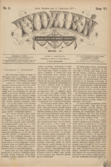 Tydzień Literacki, Artystyczny, Naukowy i Społeczny. R.5, T.6, nr 8 (21 października 1877)