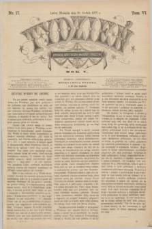 Tydzień Literacki, Artystyczny, Naukowy i Społeczny. R.5, T.6, nr 17 (23 grudnia 1877)