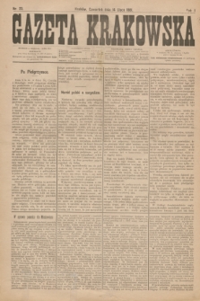 Gazeta Krakowska. R.1, nr 23 (14 lipca 1881)