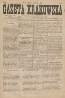 Gazeta Krakowska. R.1, nr 26 (24 lipca 1881)