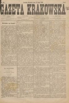 Gazeta Krakowska. R.1, nr 28 (31 lipca 1881)