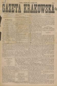 Gazeta Krakowska. R.1, nr 29 (4 sierpnia 1881)