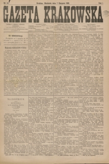 Gazeta Krakowska. R.1, nr 30 (7 sierpnia 1881)