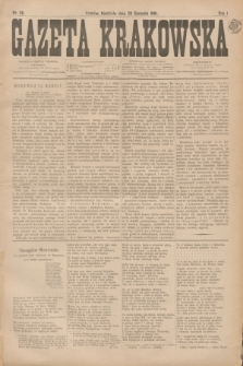 Gazeta Krakowska. R.1, nr 36 (28 sierpnia 1881)