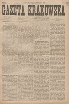 Gazeta Krakowska. R.1, nr 39 (8 września 1881)