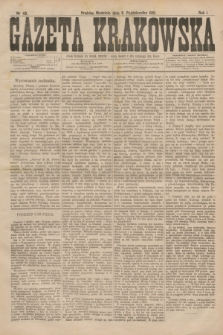 Gazeta Krakowska. R.1, nr 49 (9 października 1881)