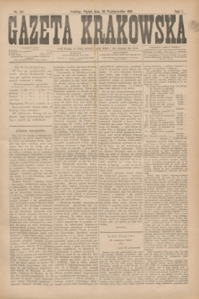 Gazeta Krakowska. R.1, nr 57 (28 października 1881)