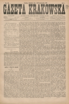 Gazeta Krakowska. R.1, nr 58 (30 października 1881)