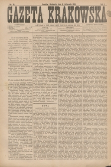 Gazeta Krakowska. R.1, nr 61 (6 listopada 1881)