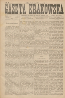 Gazeta Krakowska. R.1, nr 71 (30 listopada 1881)