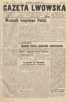 Gazeta Lwowska. 1931, nr 223