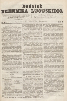Dodatek Dziennika Lwowskiego. R.2, nr 187 (14 sierpnia 1868)