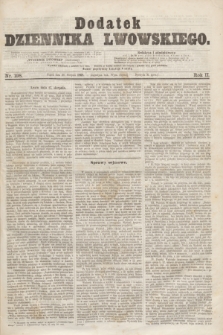 Dodatek Dziennika Lwowskiego. R.2, nr 198 (28 sierpnia 1868)