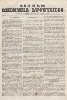 Dodatek do nr 206 Dziennika Lwowskiego. [R.2] (7 września 1868)