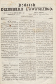Dodatek Dziennika Lwowskiego. R.2, nr 217 (20 września 1868)