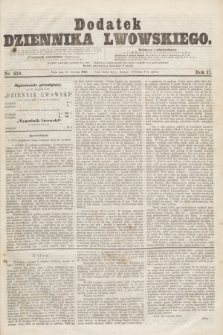 Dodatek Dziennika Lwowskiego. R.2, nr 219 (23 września 1868)