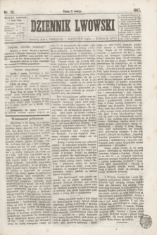 Dziennik Lwowski. [R.1], nr 151 (3 października 1867)