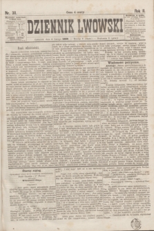 Dziennik Lwowski. R.2, nr 30 (6 lutego 1868)