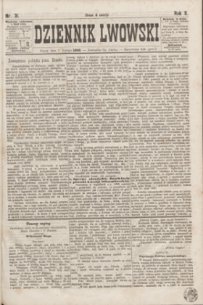 Dziennik Lwowski. R.2, nr 31 (7 lutego 1868)