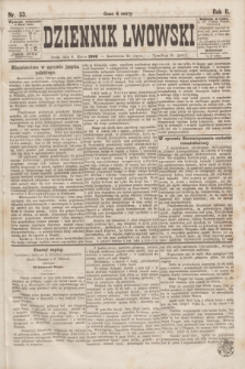 Dziennik Lwowski. R.2, nr 53 (4 marca 1868)