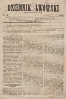 Dziennik Lwowski : Organ demokratyczny. R.2, nr 143 (23 czerwca 1868)