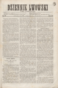 Dziennik Lwowski : organ demokratyczny. R.3, nr 86 (15 kwietnia 1869)