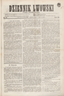 Dziennik Lwowski : organ demokratyczny. R.3, nr 91 (20 kwietnia 1869)