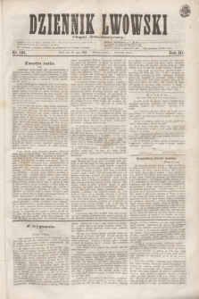 Dziennik Lwowski : organ demokratyczny. R.3, nr 124 (29 maja 1869)
