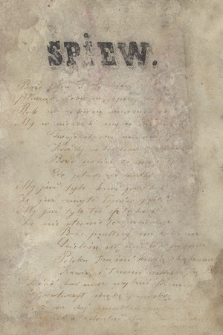 Pieśni, modlitwy, wiersze patriotyczne, mowy, odezwy, artykuły i wypisy z gazet, przeważnie z okresu manifestacji patriotycznych w r. 1860 i 1861