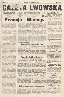 Gazeta Lwowska. 1931, nr 273