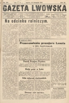 Gazeta Lwowska. 1931, nr 276