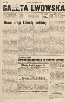 Gazeta Lwowska. 1931, nr 291