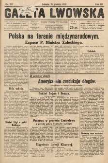Gazeta Lwowska. 1931, nr 293