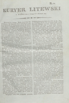 Kuryer Litewski. 1807, N. 10 (2 lutego)