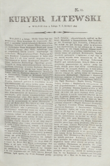 Kuryer Litewski. 1807, N. 12 (9 lutego)